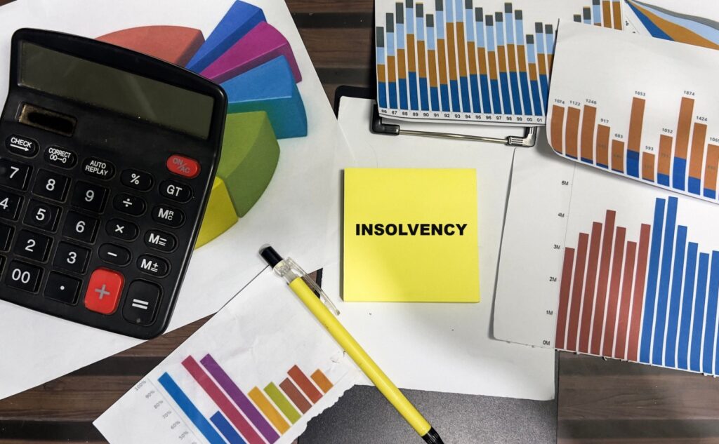 What is a factual insolvency?