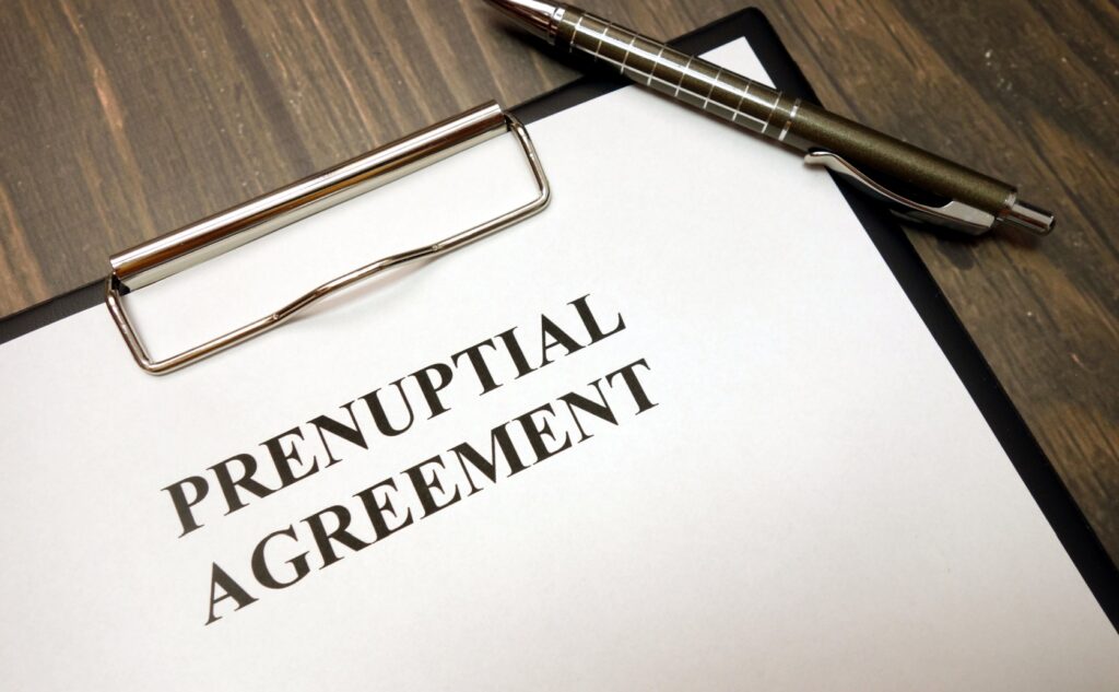 antenuptial agreement