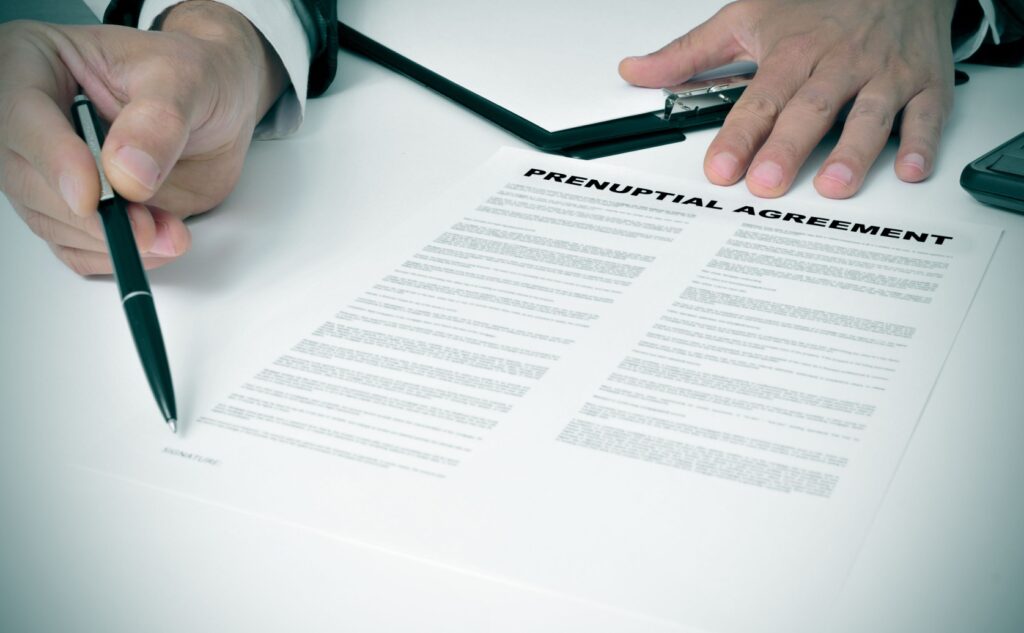 prenup with accrual