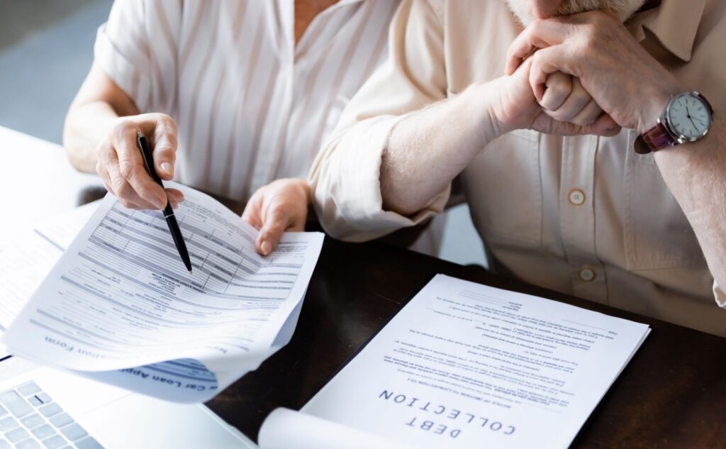 debt collection process flow chart